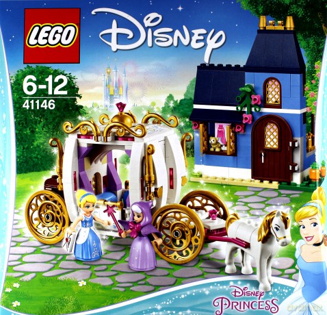 LEGO PRINCESS Czarodziejski wieczór Kopciuszka (41146) [KLOCKI]
