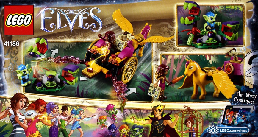 LEGO ELVES Azari i leśna ucieczka goblinów (41186) [KLOCKI]