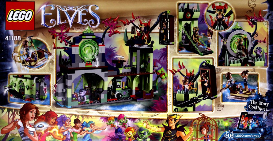 LEGO ELVES Ucieczka z fortecy Króla Goblinów (41188) [KLOCKI]