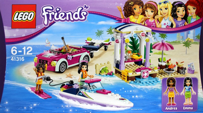 LEGO FRIENDS Transporter motorówek Andrei (41316) [KLOCKI]