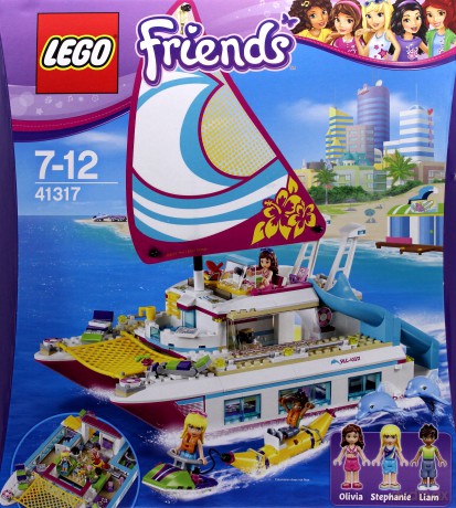 LEGO FRIENDS Słoneczny katamaran (41317) [KLOCKI]