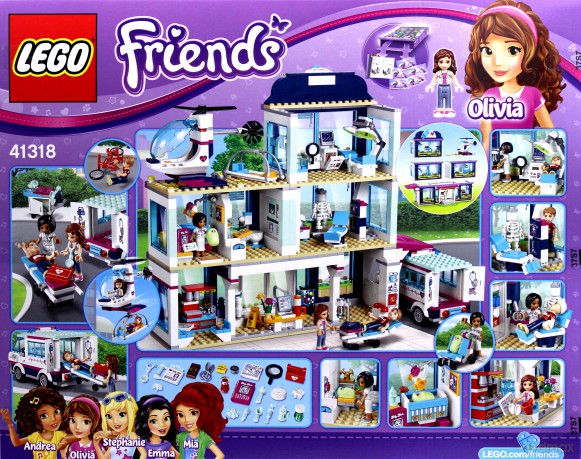 Lego Friends Szpital W Heartlake 41318 Klocki Dvdmaxpl
