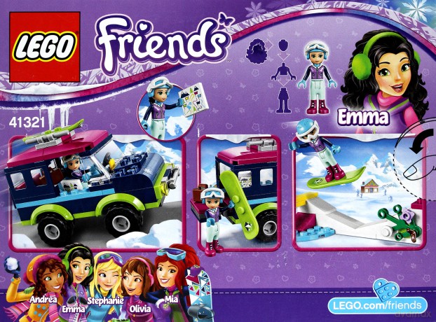 LEGO FRIENDS Wycieczka samochodem terenowym (41321) [KLOCKI]