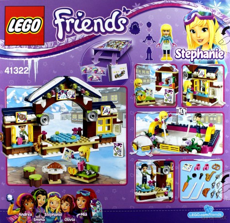 LEGO FRIENDS Lodowisko w zimowym kurorcie (41322) [KLOCKI]