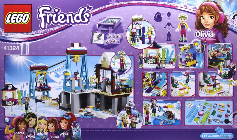 LEGO FRIENDS Wyciąg narciarski w zimowym kurorcie (41324) [KLOCKI]