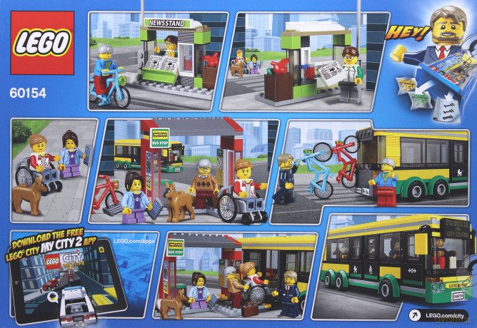 LEGO CITY Przystanek autobusowy (60154) [KLOCKI]