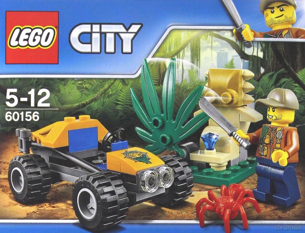 LEGO CITY Dżunglowy łazik (60156) [KLOCKI]
