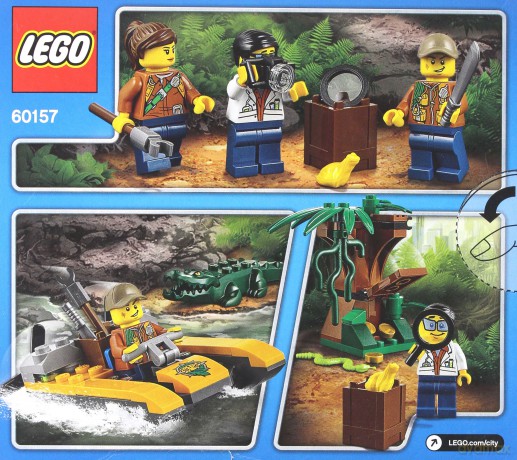 LEGO CITY Dżungla - zestaw startowy (60157) [KLOCKI]