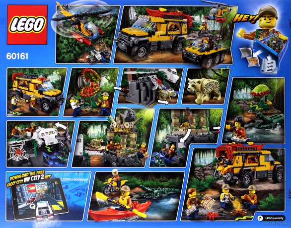 LEGO CITY Baza w dżungli (60161) [KLOCKI]