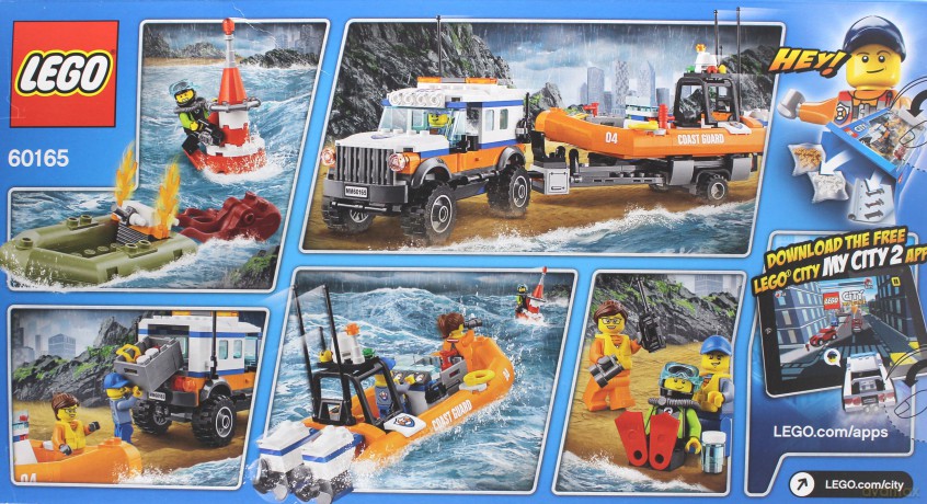 LEGO CITY Terenówka szybkiego reagowania (60165) [KLOCKI]