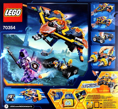LEGO NEXO KNIGHTS Rozbijacz Axla (70354) [KLOCKI]