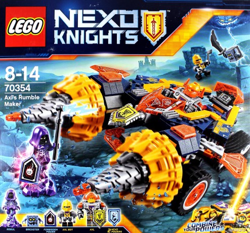 LEGO NEXO KNIGHTS Rozbijacz Axla (70354) [KLOCKI]