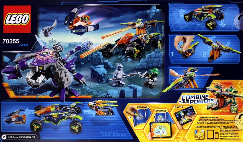 LEGO NEXO KNIGHTS Wspinacz Aarona (70355) [KLOCKI]