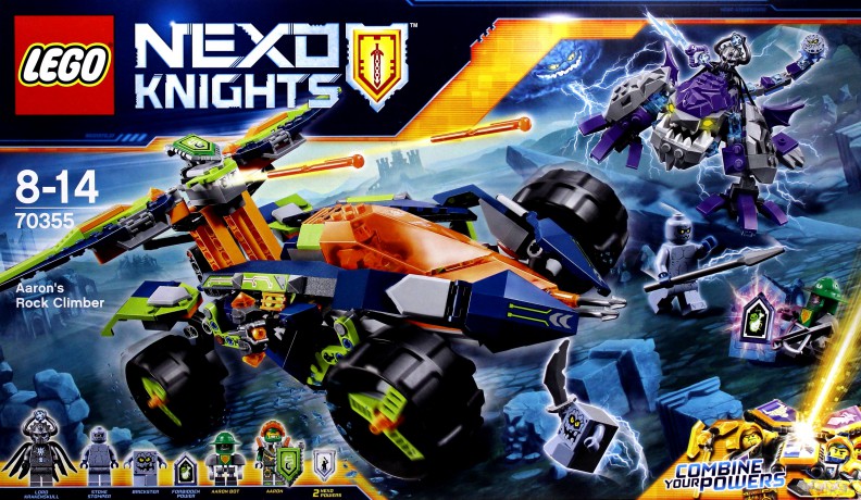 LEGO NEXO KNIGHTS Wspinacz Aarona (70355) [KLOCKI]