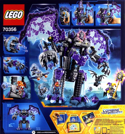 LEGO NEXO KNIGHTS Niszczycielski Kamienny Kolos (70356) [KLOCKI]
