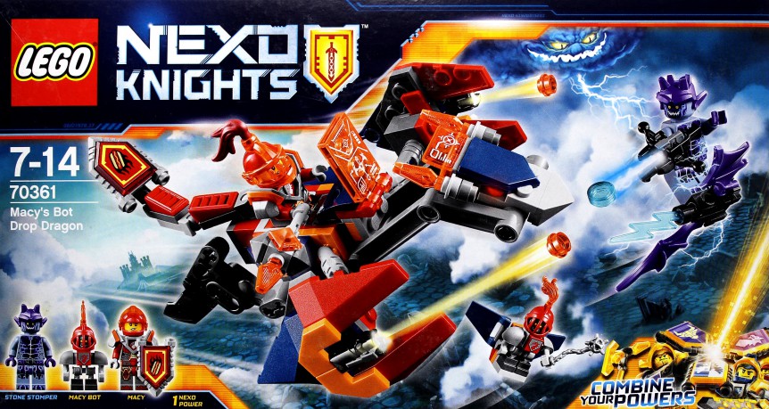 LEGO NEXO KNIGHTS Spadający smok Macybota (70361) [KLOCKI]