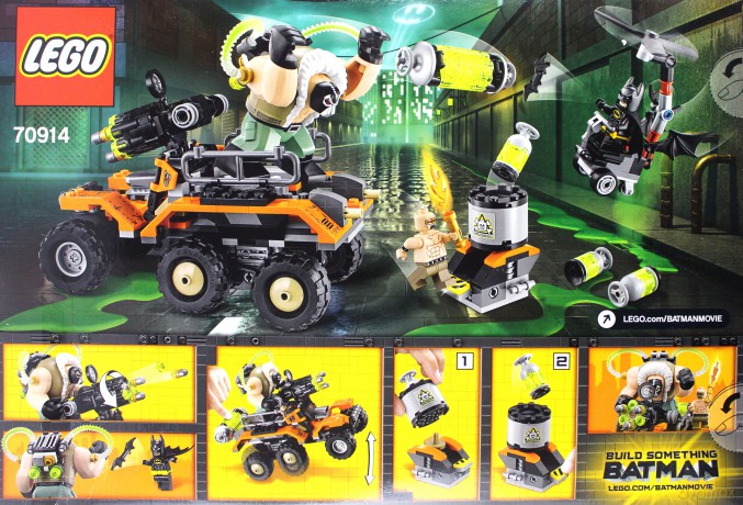 LEGO BATMAN Bane - atak toksyczną ciężarówką (70914) [KLOCKI]