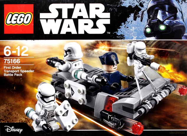 LEGO STAR WARS Śmigacz transportowy Najwyższego Porządku (Gwiezdne Wojny) (75166) [KLOCKI]