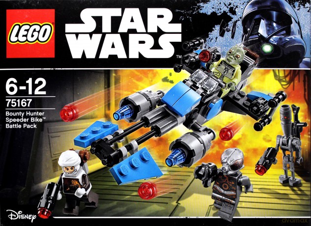 LEGO STAR WARS Ścigacz Łowcy nagród (Gwiezdne Wojny) (75167) [KLOCKI]
