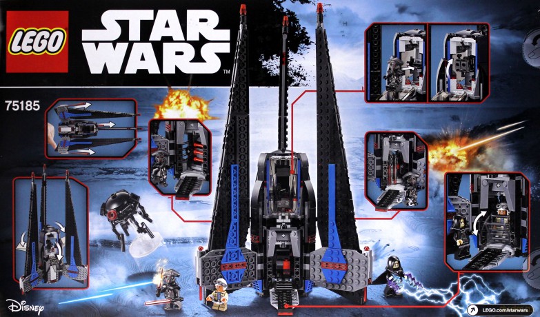 LEGO STAR WARS Zwiadowca I (Gwiezdne Wojny) (75185) [KLOCKI]
