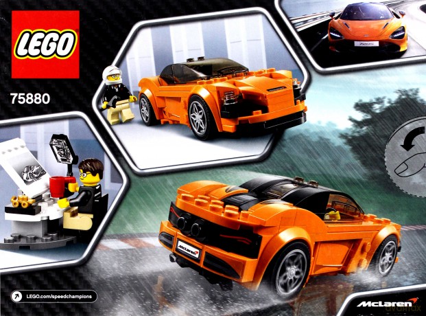 LEGO SPEED CHAMPIONS McLaren 720S (75880) [KLOCKI]