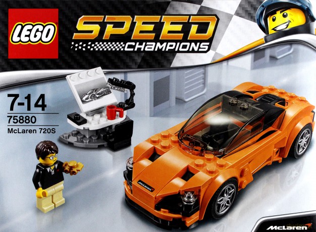 LEGO SPEED CHAMPIONS McLaren 720S (75880) [KLOCKI]