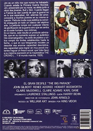 El gran desfile / Wielka parada (The Big Parade)[DVD]