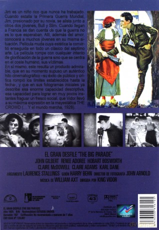 El gran desfile / Wielka parada (The Big Parade)[DVD]