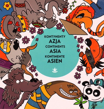 Azja Asia Asien Kontynenty Continents Kontinente [KSIĄŻKA]