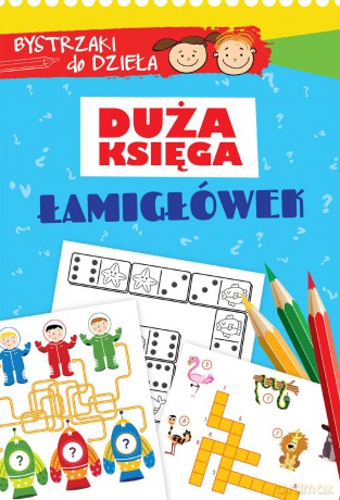 Duża księga łamigłówek. Bystrzaki do dzieła [KSIĄŻKA]