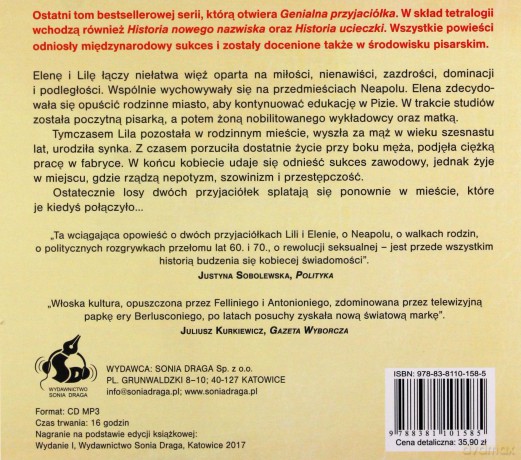 Historia zaginionej dziewczynki - Elena Ferrante [AUDIOBOOK]