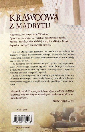 Krawcowa z Madrytu - Maria Duenas [KSIĄŻKA]