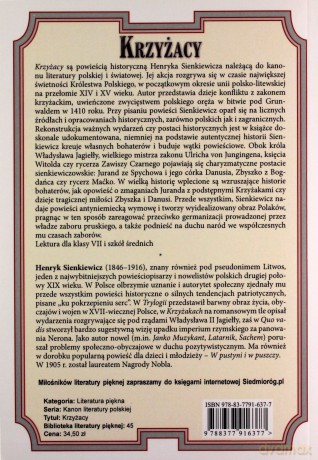 Krzyżacy - Henryk Sienkiewicz [KSIĄŻKA]