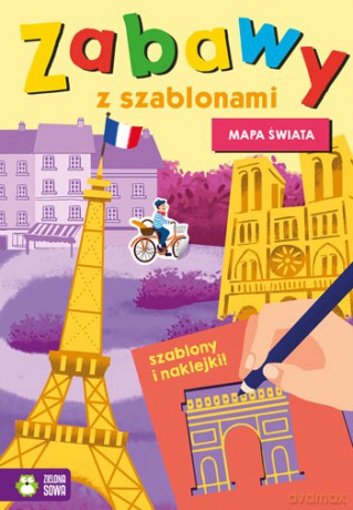 Mapa świata. Zabawy z szablonami [KSIĄŻKA]