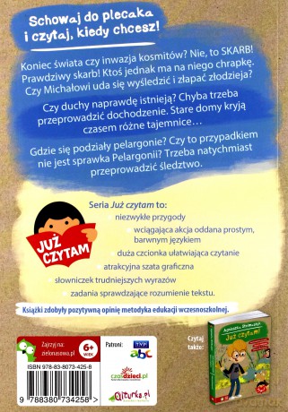 Michał i złoty puchar. Krzyś i gang pelargonii Andzia i duch pana Baryłki. Już czytam - Aniela Cholewińska-Szkolik [KSIĄŻKA]