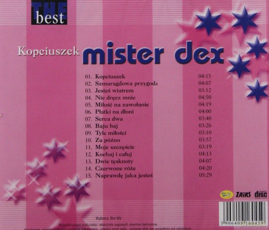 Mister Dex : The Best - Kopciuszek [CD]