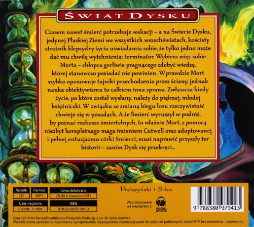 Mort Świat dysku - Terry Pratchett [AUDIOBOOK]