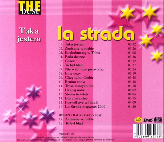 La Strada: The Best - Taka Jestem [CD]