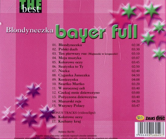 Bayer Full: The Best - Blondyneczka [CD]