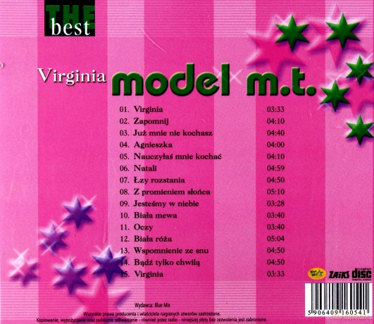 Model M.t: The Best - Virginia [CD]