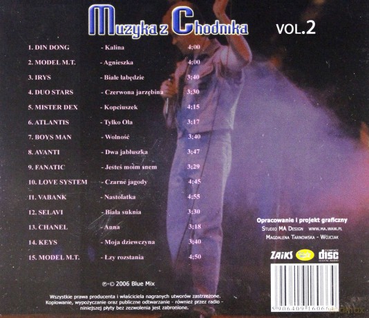 Muzyka z chodnika cz. 2 [CD]