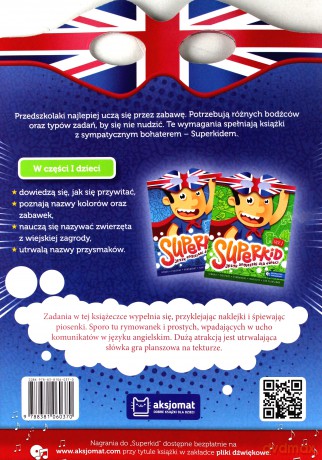 Superkid Język angielski dla dzieci 1 [KSIĄŻKA]