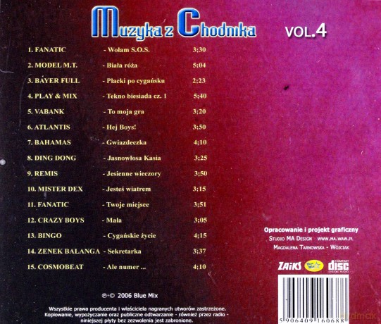 Muzyka z chodnika cz. 4 [CD]