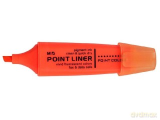 Zakreślacz point liner pomarańczowy