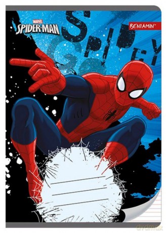 Zeszyt A5 16k kolorowe Spiderman