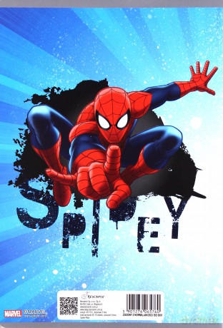 Zeszyt A5 16k kolorowe Spiderman