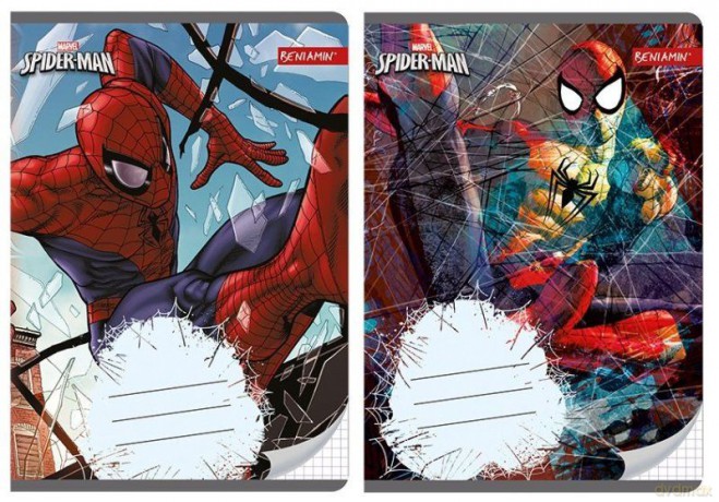 Zeszyt A5 32k kratka Spiderman