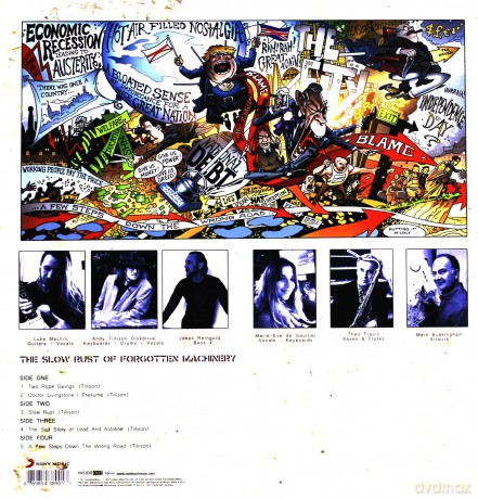 The Tangent: The Slow Rust Of Forgotten Machinery [2xWinyl]+[CD]