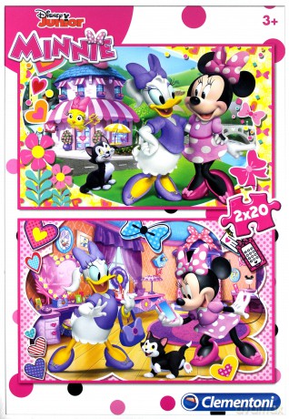 CLEMENTONI 2x20 el. Minnie [PUZZLE]