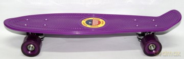 Deskorolka plastikowa, Fioletowa